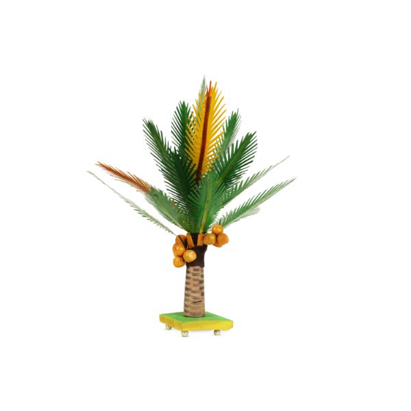 Coconut Tree - 9 Inches | Artificial Tree for Home Decor