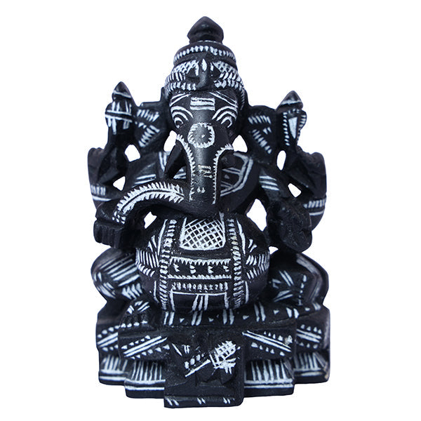 Ganesh Murti | Soft Stone Ganapati Murti/ Ganapati Idol/ Vinayagar Statue for Pooja
