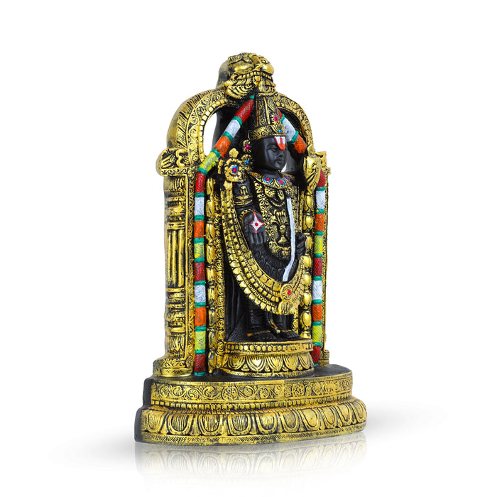 Balaji Murti | Tirupati Balaji Idol/ Resin Balaji Statue for Pooja/ Assorted Design