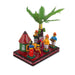 Sankranti Set - 6 Inches | Wooden Statue/ Golu Bommai for Home Decor - Kondapalli Wooden Toys
