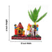 Sankranti Set - 6 Inches | Wooden Statue/ Golu Bommai for Home Decor - Kondapalli Wooden Toys