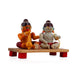 Ram Hanuman Statue - 5 Inches | Wooden Statue/ Golu Doll for Home Decor - Kondapalli Wooden Toys
