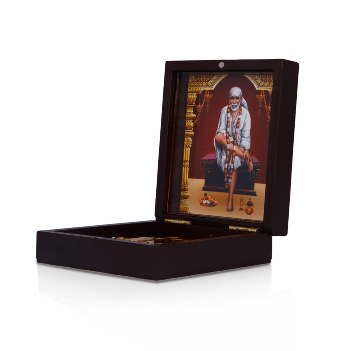 Pooja Box | Charan Paduka Box/ Sai Baba Padham Box for Pooja