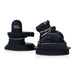 Shivling with Nandi Statue - 2.5 Inches | Fibre Shiva Lingam/ Nandi Idol for Home Decor - Fibre Murties