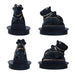 Shivling with Nandi Statue - 2.5 Inches | Fibre Shiva Lingam/ Nandi Idol for Home Decor - Fibre Murties