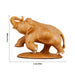 Elephant Statue - 3 Inches | Wooden Statue/ Elephant Idol for Home Decor - Table Stand Accessories