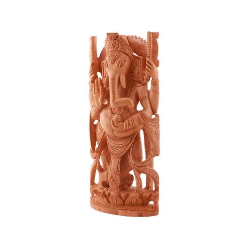 Ganesh Murti | Wooden Statue/ Ganapati Murti/ Vinayagar Statue for Pooja - Wooden Murties