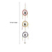 Toran Set - 34 Inches | Elephant Gota Ring Thoranam/ Toran for Main Door Decor - Toran