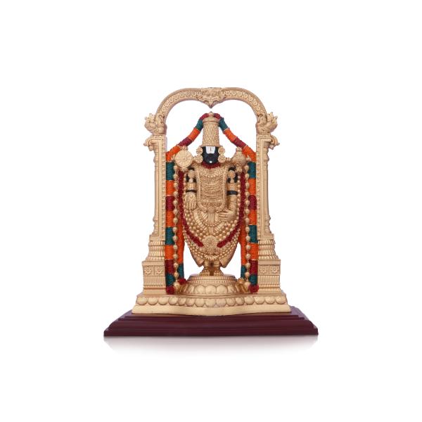 Balaji Murti - 9 Inches | Tirupati Balaji Idol/ Resin Balaji Statue for Pooja/ Assorted Design
