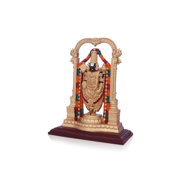 Balaji Murti - 9 Inches | Tirupati Balaji Idol/ Resin Balaji Statue for Pooja/ Assorted Design