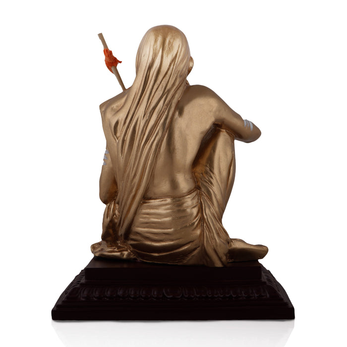 Maha Periyava Statue - 7.5 Inches | Maha Periyava Fiber Statue/ Maha Periyava Idol for Home Decor