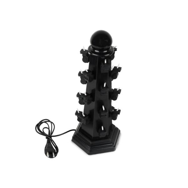 Electric Lamp - 15 Inches | 240V/ Deep Stambh with 21 Lights Electric Deepam for Home - Electric Lamp