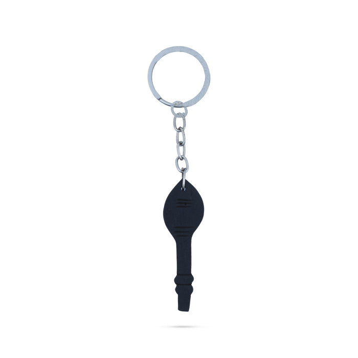 Key Chain | Karungali Key Ring/ Ebony Key Chain for Bike/ Assorted Designs - Key Chain & Key Holder