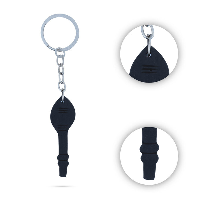 Key Chain | Karungali Key Ring/ Ebony Key Chain for Bike/ Assorted Designs - Key Chain & Key Holder