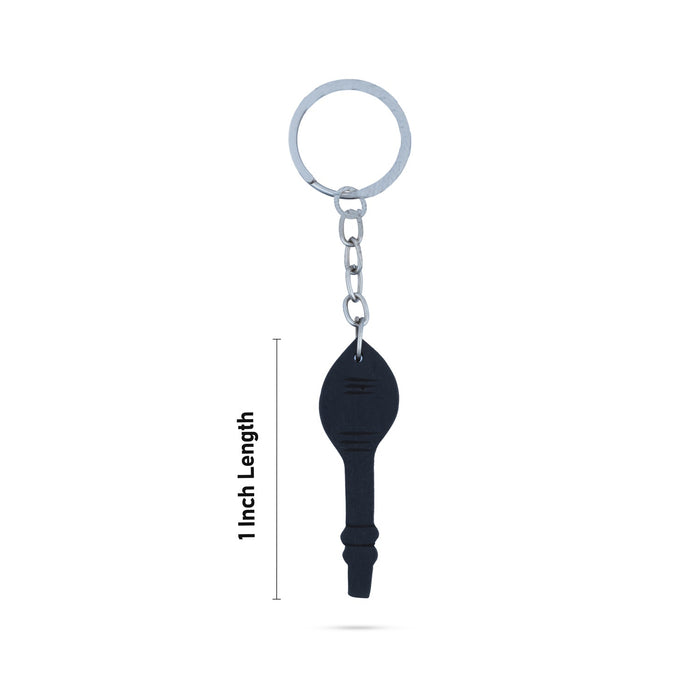 Key Chain | Karungali Key Ring/ Ebony Key Chain for Bike/ Assorted Designs - Key Chain & Key Holder