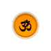 Rangoli Sticker - 3 Inches | Artificial Rangoli Design/ Om Pearl Design Rangoli Sticker for Floor - Kolam & Rangoli