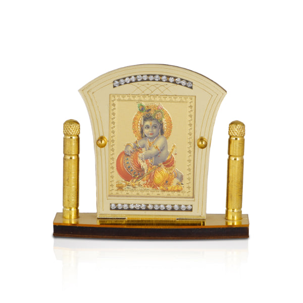 Car Photo Stand - 3.5 Inch | Deity Design Photo Stand for Car Dashboard/ Assorted Design - Car Stand & Car Accessories