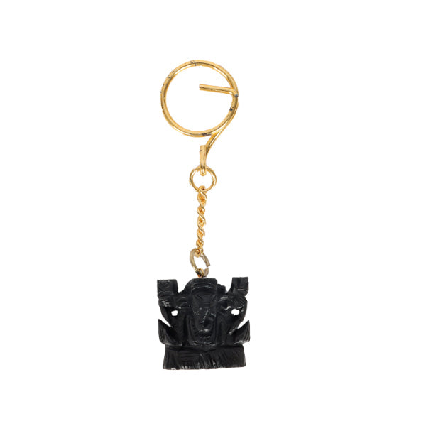 Key Chain - 1 Inch | Karungali Key Ring/ Ebony Key Chain for Bike/ Assorted Designs - Key Chain & Key Holder