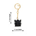 Key Chain - 1 Inch | Karungali Key Ring/ Ebony Key Chain for Bike/ Assorted Designs - Key Chain & Key Holder