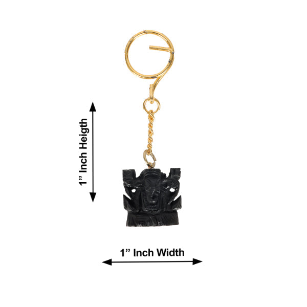 Key Chain - 1 Inch | Karungali Key Ring/ Ebony Key Chain for Bike/ Assorted Designs - Key Chain & Key Holder