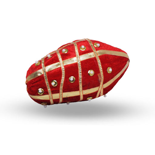 Decorative Coconut - 6 Inch | Artificial Coconut/ Coconut for Pooja/ Assorted Design - Table Stand Accessories