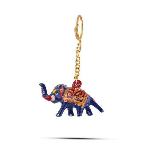 Key Chain - 2 Inches | Painted Key Ring for Bike/ Assorted Design - Key Chain & Key Holder