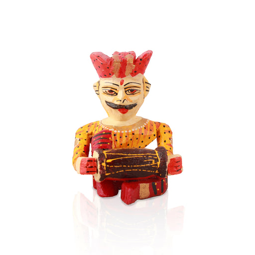 Musician Set - 6 Inches | 5 Pcs/ Babla Musician/ Wooden Musician Set for Home Decor - Table Stand Accessories