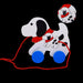 Dog with Wheels Toy - 5 Inches | Childrens Toy/ Wooden Toy for Kids - Traditional Games & Toys