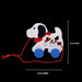 Dog with Wheels Toy - 5 Inches | Childrens Toy/ Wooden Toy for Kids - Traditional Games & Toys