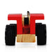 Colour Tractor Toy - 3 x 6.5 Inches | Childrens Toy/ Wooden Toy for Kids - Traditional Games & Toys