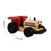 Colour Tractor Toy - 3 x 6.5 Inches | Childrens Toy/ Wooden Toy for Kids - Traditional Games & Toys
