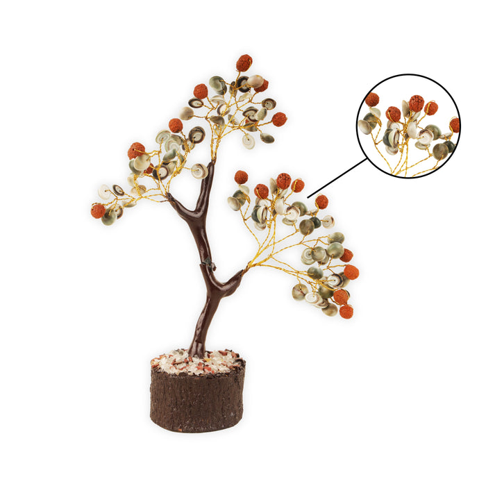 Gem Tree | 100 Beads/ Crystal Tree/ Gemstone Tree for Good Luck and Reiki Healing