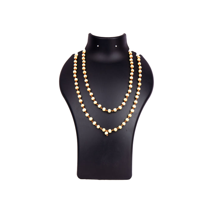 Thulsi Mala with Aluminium Knot | 108 Beads Tulsi Japa Mala/ Thulasi Mala for Men & Women