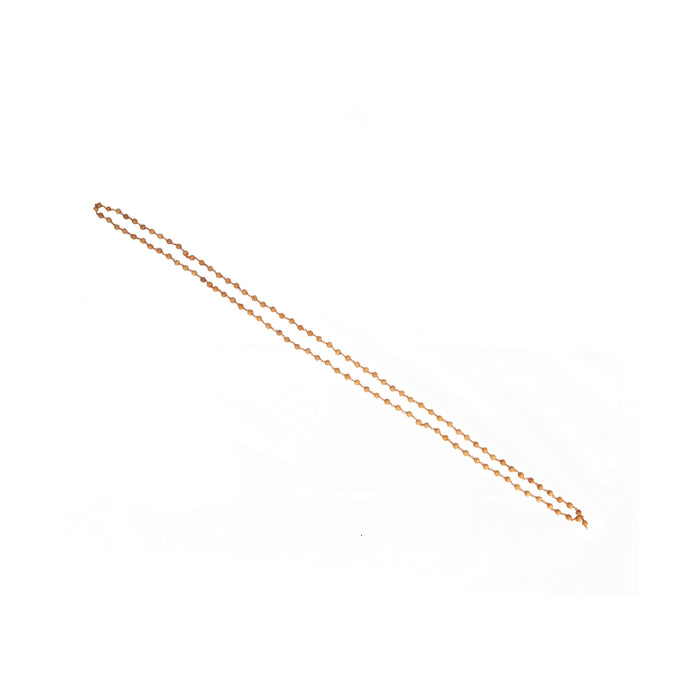 Thulsi Mala with Copper Knot | 108 Beads/ 8 mm/ Tulsi Japa Mala/ Thulasi Mala for Men & Women