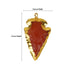 Arrowhead Pendant - Red | Dollar/ Locket/ Jewellery for Men & Women/ Assorted Colour - Mala & Pendant
