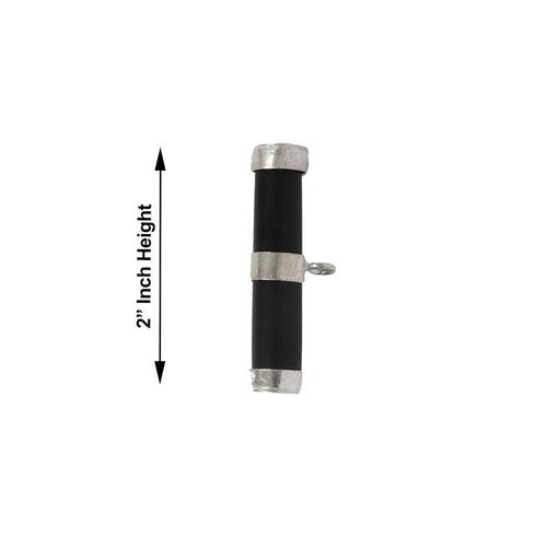 Salagrama Malai - 21 Inches | 108 Beads/ Touch Stone Mala/ Salagrama Mala for Meditation - Mala & Pendant