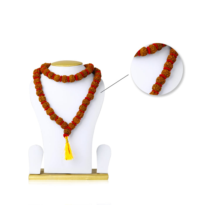 Ruthratcham Malai | Rudra Mala/ 54 Beads Rudraksha Mala/ Kantha Mala for Men and Women