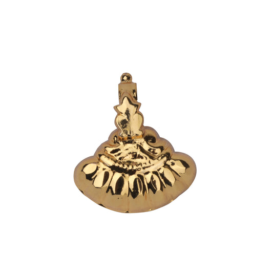 Pottu Thaali | Gold Polish Thali Mangalsutra/ Vazhai Seepu Design Thali/ Jewellery for Deity - Neck & Body Accessories