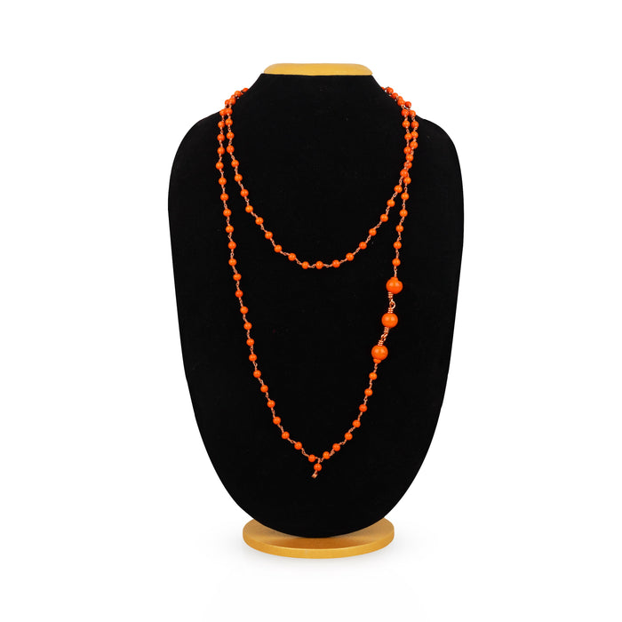 Coral Mala | Moonga Mala/ Munga Mala/ Glass Beads Mala for Men & Women
