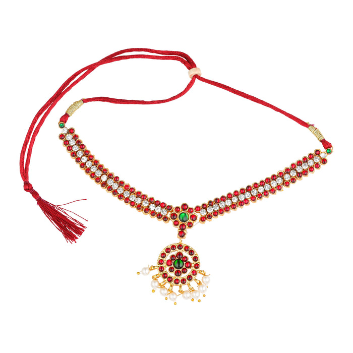 Kemp Stone Jewellery | Bharatanatyam Ornaments/ Bharatanatyam Jewellery Set for Women