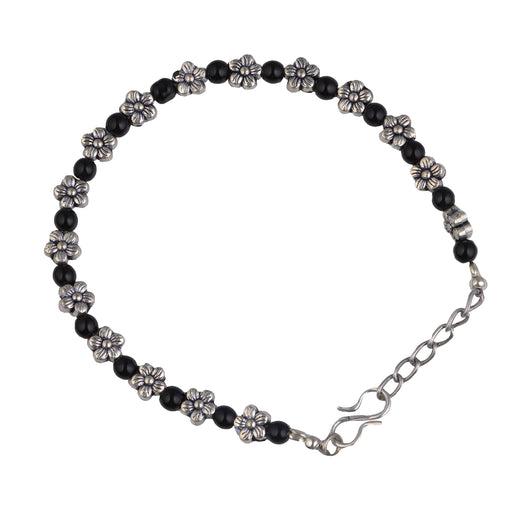 Fancy Bracelet - 7 Inches | Ladies Bracelet/ Silver Oxidised Jewelry for Women - Bracelet