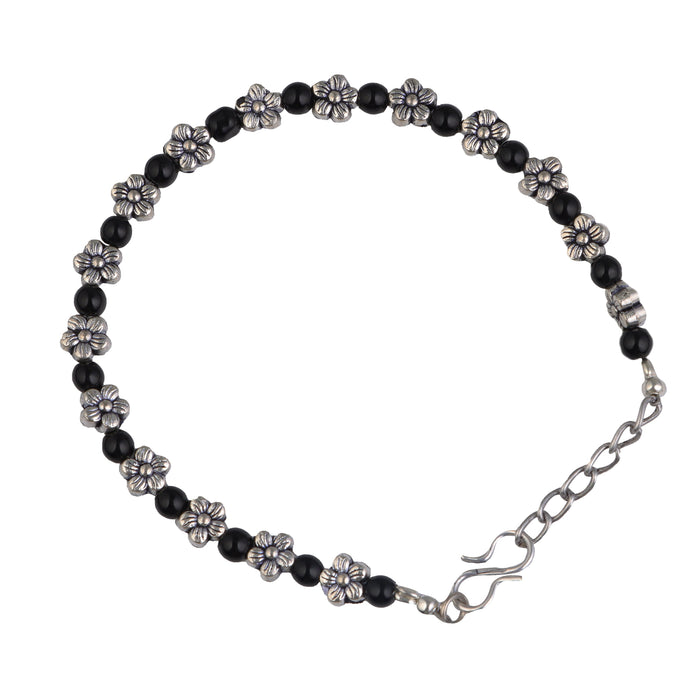 Fancy Bracelet - 7 Inches | Ladies Bracelet/ Silver Oxidised Jewelry for Women - Bracelet