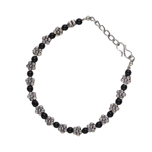 Fancy Bracelet - 7 Inches | Ladies Bracelet/ Silver Oxidised Jewelry for Women - Bracelet