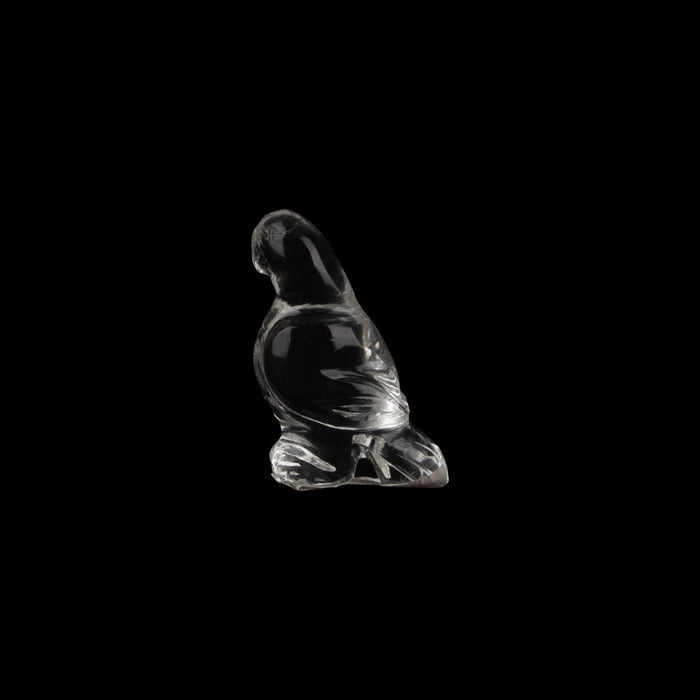 Sphatik Stone Idol - 1.5 Inches | Spatik Animal Statue/ Assorted Design - Sphatik & Semi Precious Stone Murties