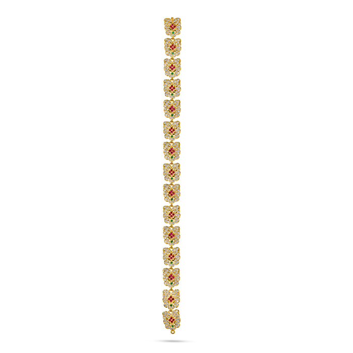 Stone Belt | Waist Belt/ Multicolour Stone Jewelry/ Jewellery for Deity