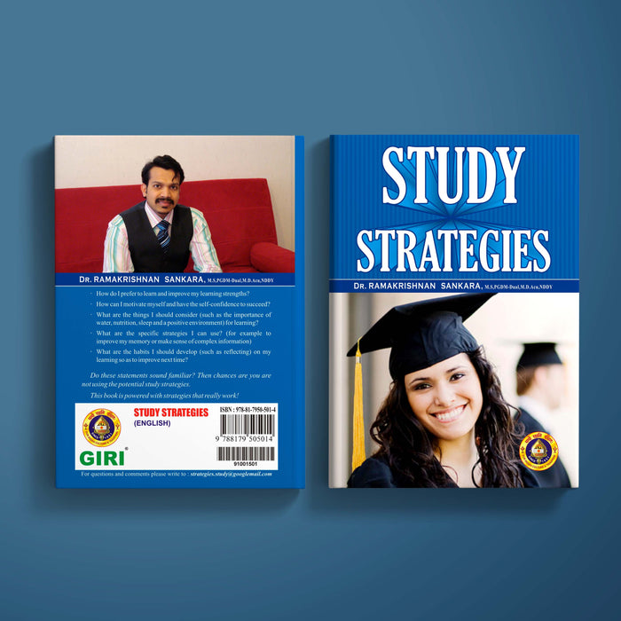 Study Strategies - English | by Dr. Ramakrishnan Sankara/ Educational Book