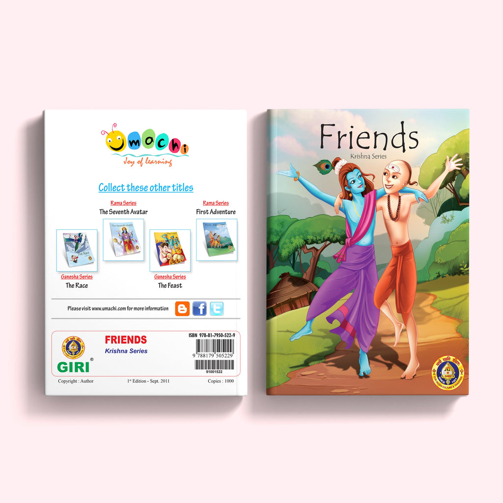 Friends - Krishna Series - English | by Giri Publications/ Soft Cover/ Story Book