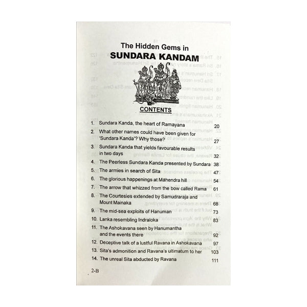 The Hidden Gems In Sundara Kandam - English | by K. Lakshman, Amman Sathiyanathan/ Hindu Puran Book - Epic & Purana