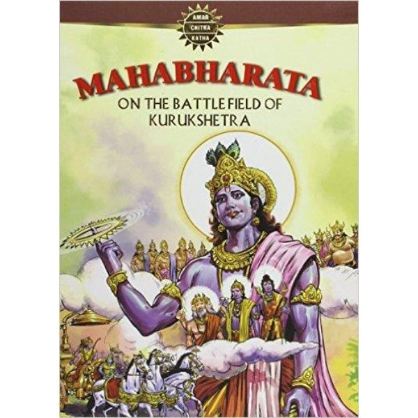 Mahabharata - On The Battlefield Of Kurukshetra - 3 Volumes Set - English | Story Book/ Moral English Story