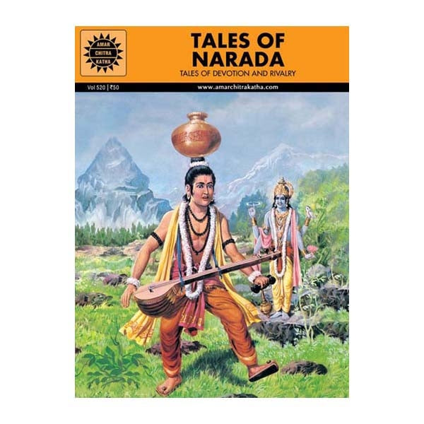 Tales Of Narada - Tales Of Devotion And Rivalry - English | Childrens Book/ Story Book